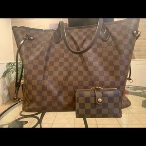 Louis Vuitton GM Neverfull, Wallet and Organizer!